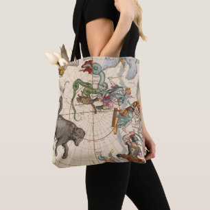 Vintage Map of the North Pole Tote Bag