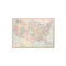 Vintage Map of United States on Canvas