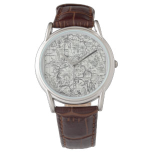 Vintage Map of Yellowstone National Park Watch