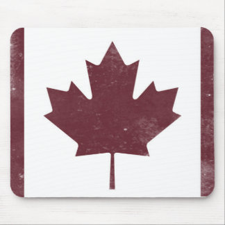 Vintage Maple Leaf Mouse Pad