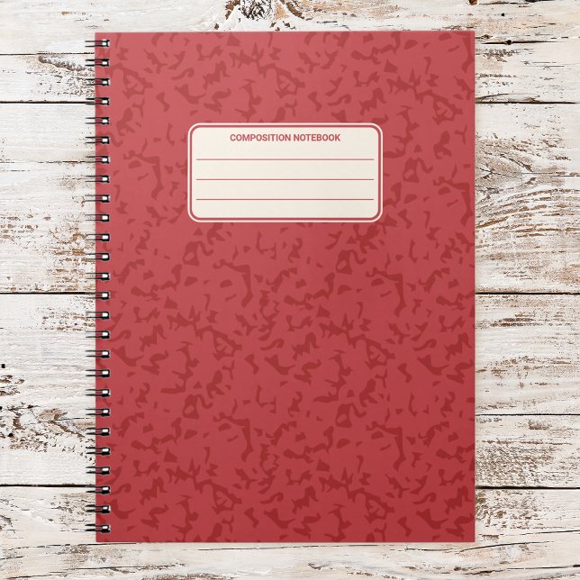 Vintage Marbled Classic Composition Pattern Notebook (Creator Uploaded)