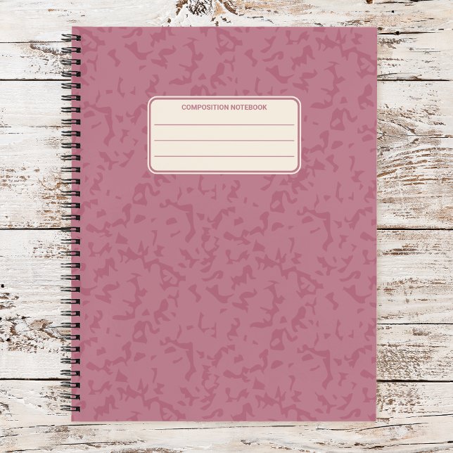 Vintage Marbled Classic Composition Pattern Notebook (Creator Uploaded)