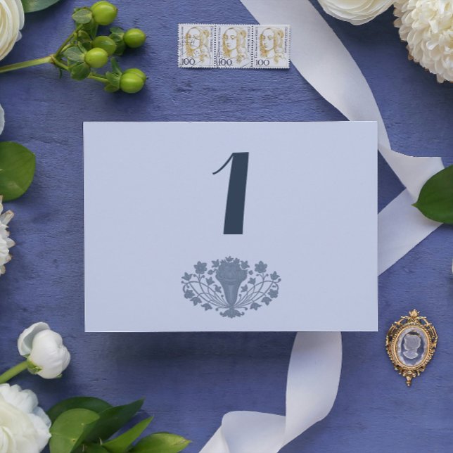 Vintage Marie Antoinette Rococo Template Wedding Table Number (Creator Uploaded)
