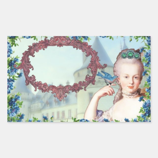 Vintage Marie Antoinette Stickers (Front)