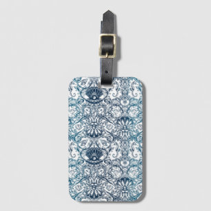 Vintage Marine Pattern Luggage Tag