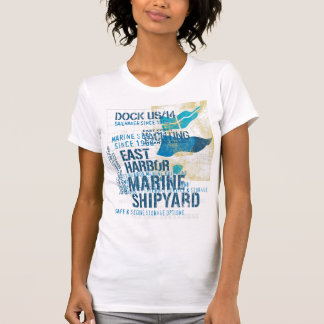 Vintage Marine Shipyard – East Coast Nautical Yach T-Shirt
