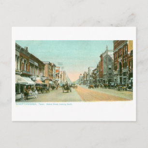 Vintage Market Street, Chattanooga, Tennessee Postcard