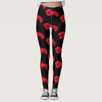 Vintage Marsden Hartley Red Lobster on Black Art