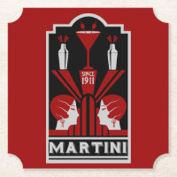 Vintage Martini Art Deco