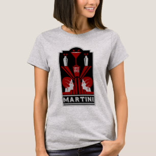 Vintage Martini Art Deco T-Shirt