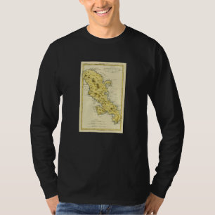 Vintage Martinique Map 1780 T-Shirt