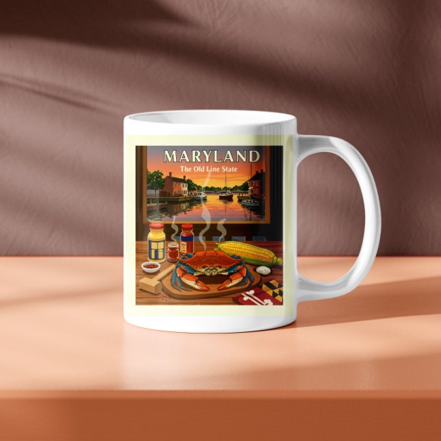  Vintage Maryland Coffee Mug (Creator Uploaded)