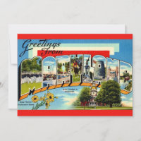 Vintage Maryland Greeting