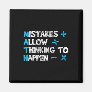 Vintage Math Teacher Funny Saying Gift  Magnet