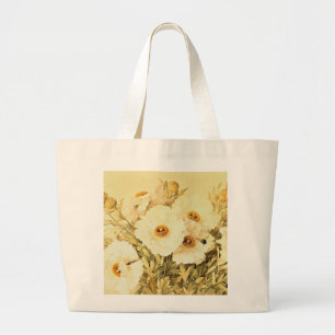 Vintage Matilija Poppies - Bag