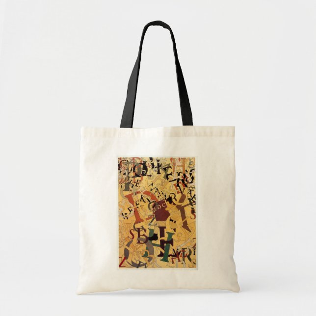 Vintage Maxfield Parrish Alphabet - Bag (Front)