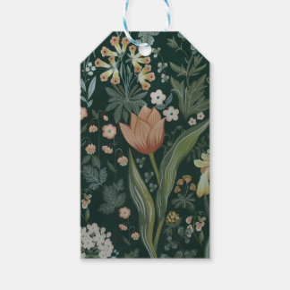 Vintage Meadow Tapestry Gift Tags