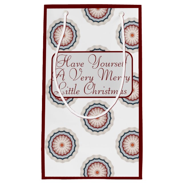 Vintage Medallion Gift Bag (Front)