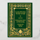 Vintage "Mediaeval" Illuminated Wedding