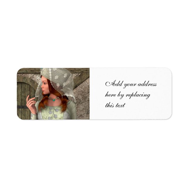 Vintage Mediaeval Princess Renaissance Art (Front)