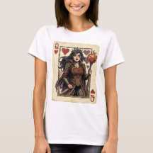 Vintage Mediaeval Queen of Hearts Flame Crown