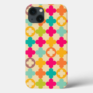 Vintage mediaeval rosette pattern iPhone 13 case