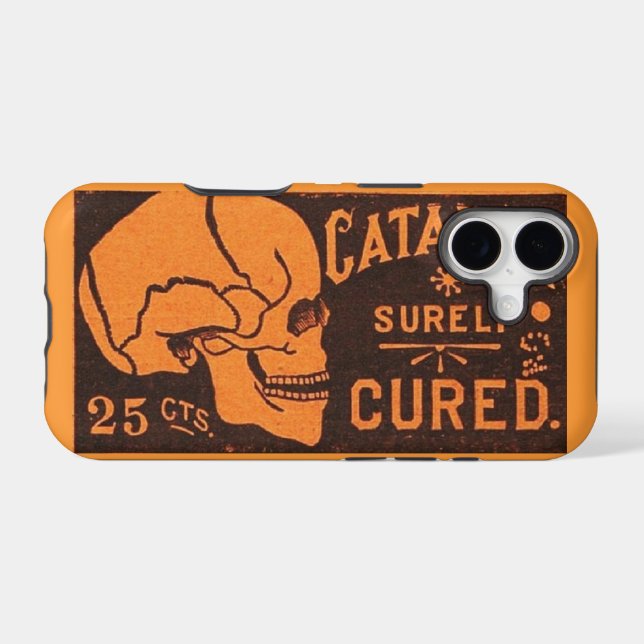 Vintage Medicinal Skull (Back (Horizontal))