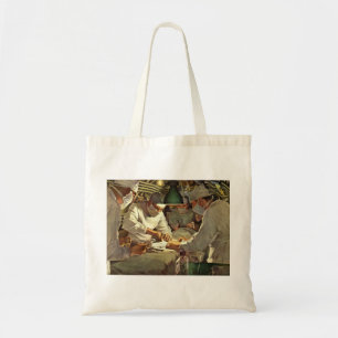 Vintage Medicine, Doctors Performing Surgery in ER Tote Bag
