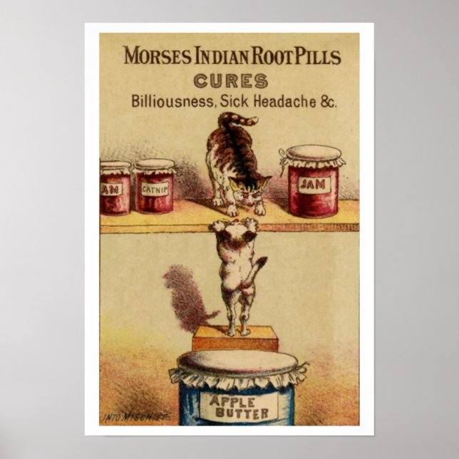 Vintage Medicine Poster (Front)