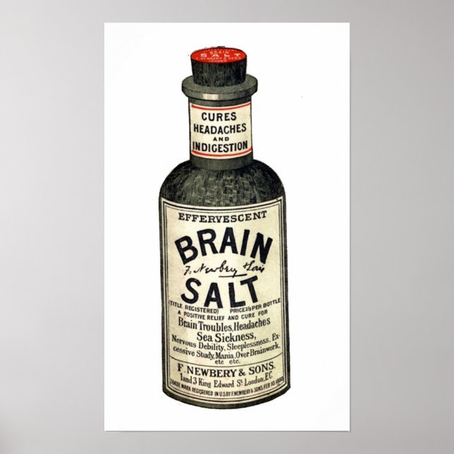 Vintage Medicine Poster (Front)