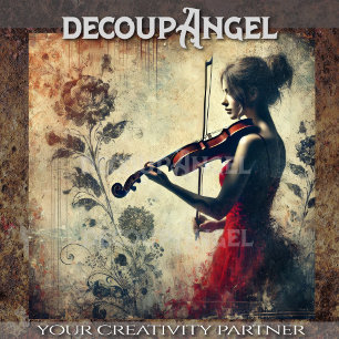 Vintage Melody – Decoupage Tissue Paper