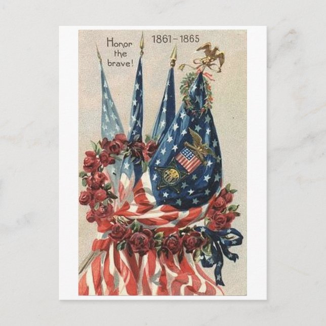 Vintage Memorial Day Postcard (Front)