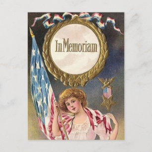 Vintage Memorial Day Postcard