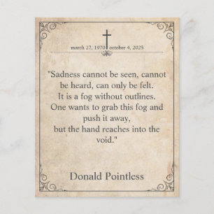 Vintage Memorial Sympathy - Antique