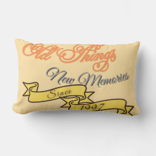 Vintage Memories Lumbar Pillow since 1997