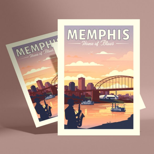 Vintage Memphis Postcard (Creator Uploaded)