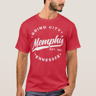 Vintage Memphis Tennessee Grind City Retro USA T-Shirt