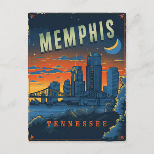 Vintage Memphis, Tennessee Postcard