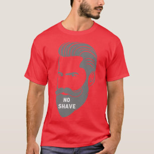 Vintage Men With No shave Illustration T-Shirt