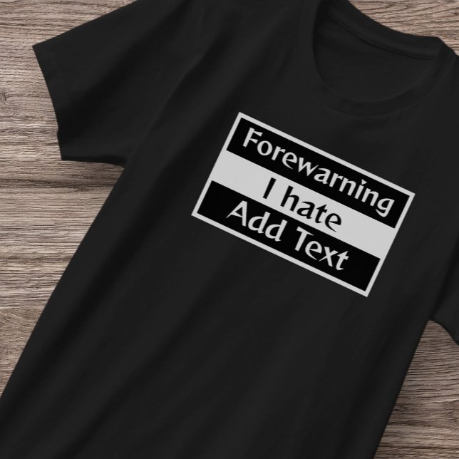 Vintage Men's Forewarning T-Shirt (Creator Uploaded)
