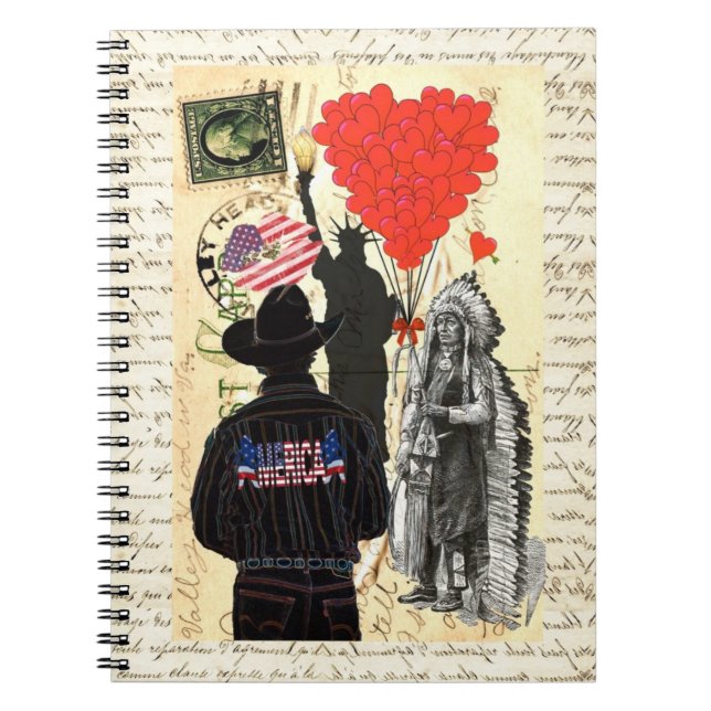 Vintage Merica Notebook (Front)
