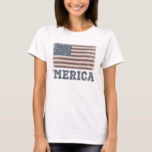 Vintage 'Merican Flag T-shirt