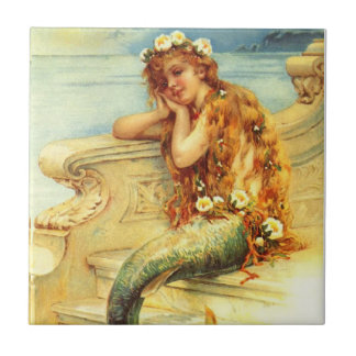 Vintage Mermaid Tile
