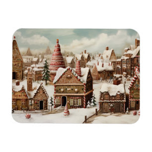 Vintage Merry Christmas Magnet