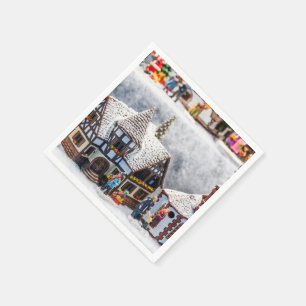 Vintage Merry Christmas Napkin