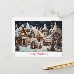 Vintage Merry Christmas Postcard