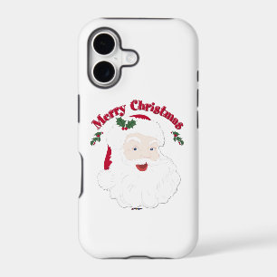 Vintage Merry Christmas Santa