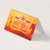 Vintage Merry Texas Christmas Card