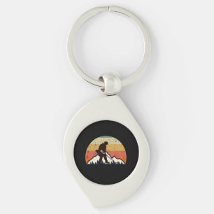 Vintage Metal Detectorist Key Ring