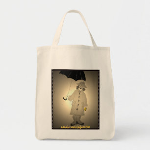 Vintage Metro Beagle Tote Bag